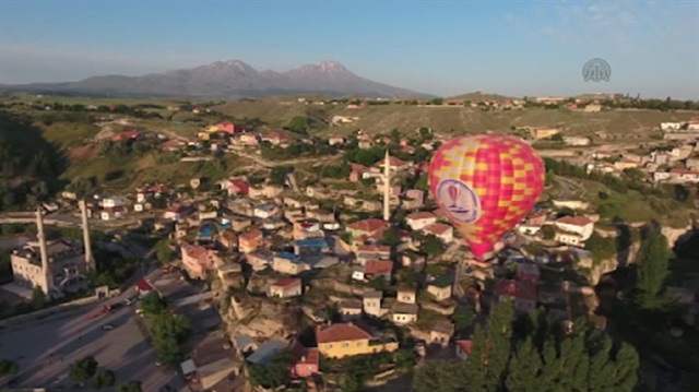 Balon turlarının yeni güzergahı; Ihlara Vadisi