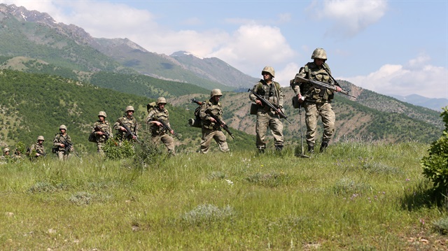 Terör örgütü PKK'ya yönelik operasyonlar devam ediyor.