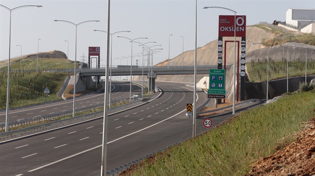 Gebze-Orhangazi-İzmir Otoyolu kapsamında yapımı tamamlanan Gebze-Orhangazi kesimi, 1 Temmuz'da trafiğe açılacak.