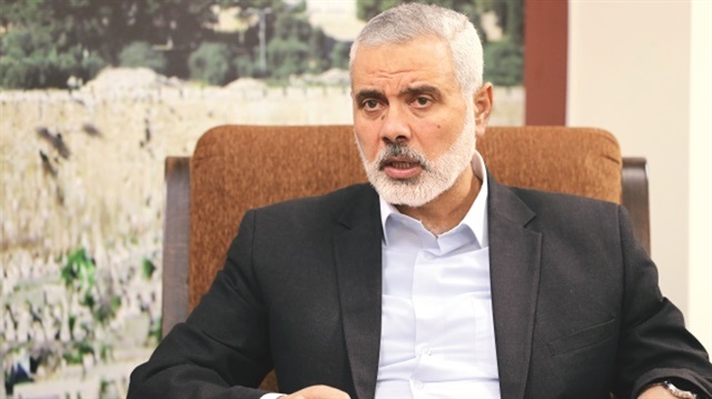 Gazze'deki Filistin Hükümeti Başbakanı İsmail Haniye.