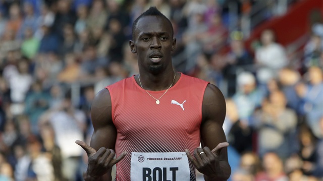 Usain Bolt sakatlandı...