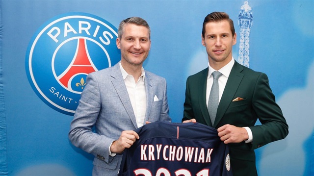 Polonyalı Grzegorz Krychowiak PSG'de...