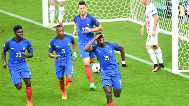 Fransa, İzlanda'yı 5-2 mağlup ederek yarı finale yükseldi.