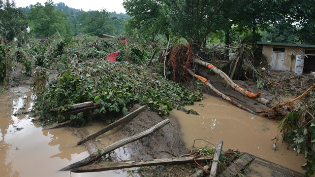 Ordu'da 4 Temmuz gecesinden bu yana devam eden sel felaketi nedeniyle 2 kişi hayatını kaybetti.