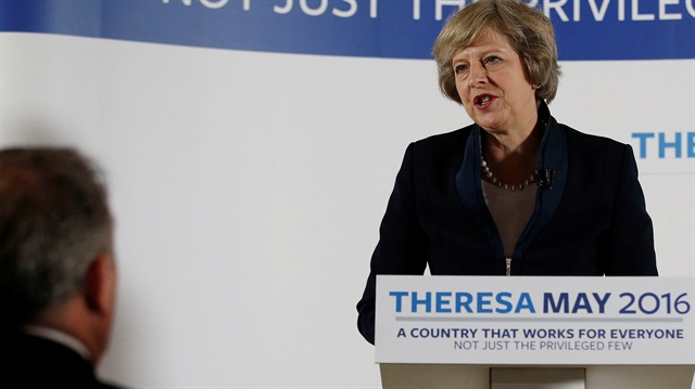 İngiliz İçişleri Bakanı Theresa May, Başbakan adaylığını ilan etmişti. 