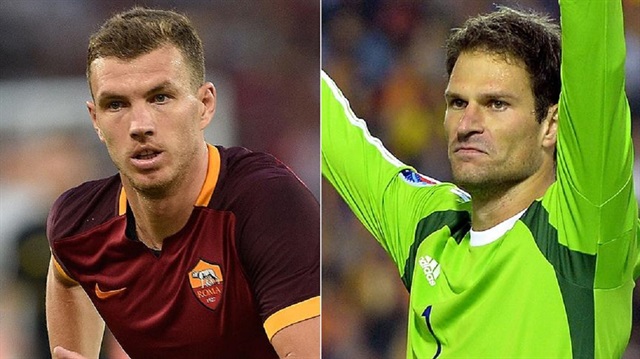 Dzeko ve Begovic'ten Srebrenitsa paylaşımı...