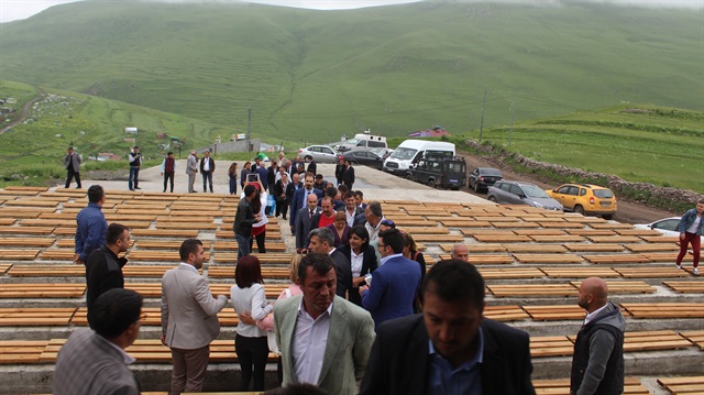 Ardahan'daki Karadağlar'da 'Atatürk silüeti' bu yıl hava muhalefeti nedeniyle oluşmadı. 