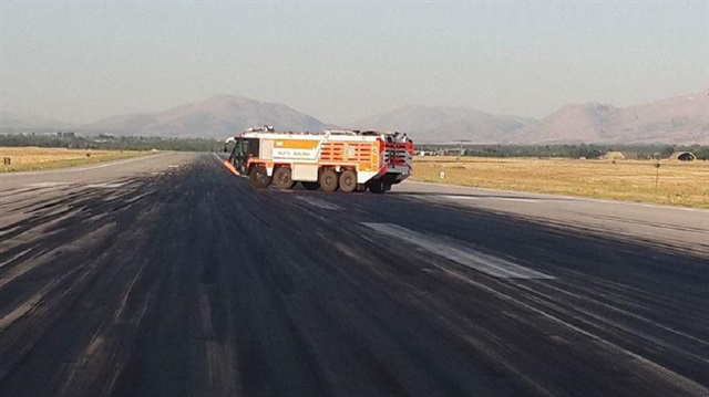Malatya Erhaç Havalimanı sivil uçuş trafiğine kapatıldı.