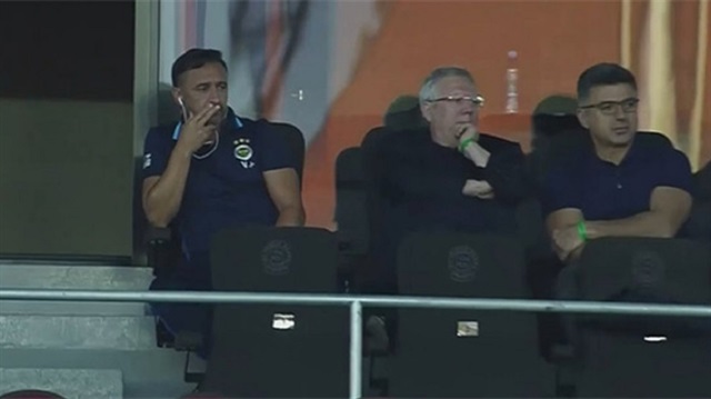 Vitor Pereira, Sparta Prag ile oynanan hazırlık maçını F.Bahçe Başkanı Aziz Yıldırım'la takip etti.