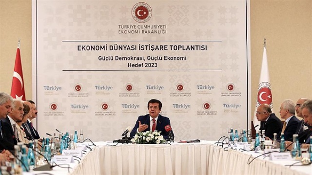 Ekonomi Bakanı Zeybekci STK başkanlarıyla buluştu. 