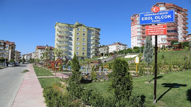Erol Olçok'un adı Nevşehir'de bir parka verildi.