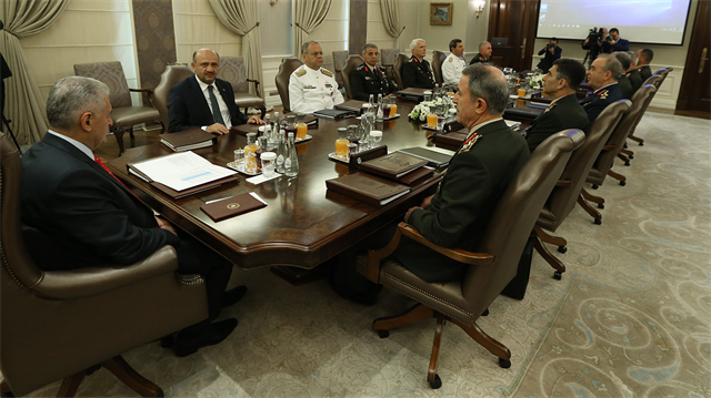 YAŞ toplantısı, Başbakan Binali Yıldırım'ın başkanlığında toplanmıştı. 