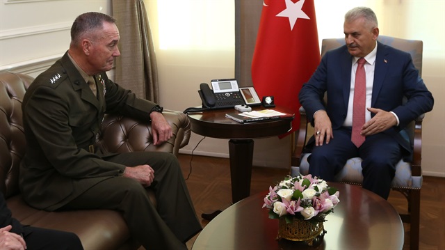 ABD Genelkurmay Başkanı Org. Joseph Dunford, Ankara'da üst seviye ziyaretler gerçekleştirmişti. 
