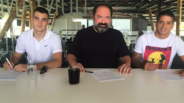 Bero ve Ibanez Trabzonspor'la resmi sözleşme imzaladı. 