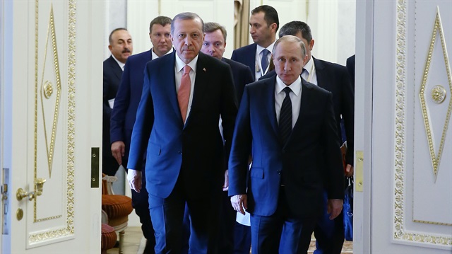 Cumhurbaşkanı Erdoğan ve Rus mevkidaşı Putin, dün St. Petersburg'da bir araya geldi. 