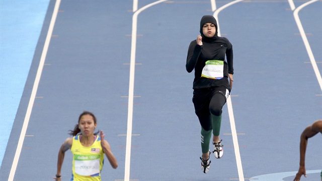 Suudi Arabistanlı Kariman Abuljadayel, 100 metre koşusu tarihine geçti. 