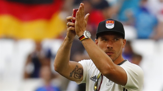 Lukas Podolski Almanya Milli Takımı'nı bıraktığını açıkladı. 