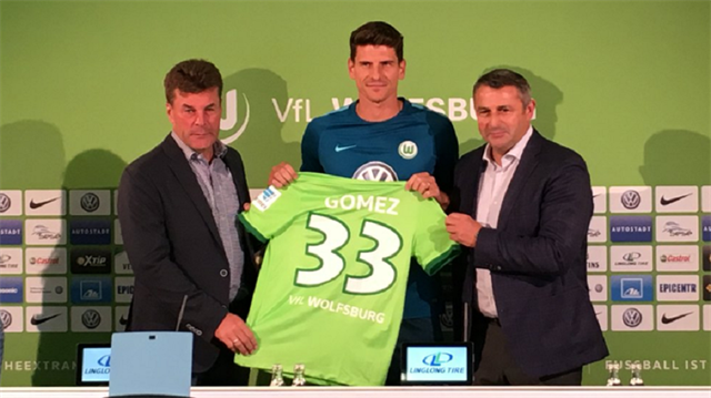 Wolfsburg, Beşiktaş ile yolları ayrılan Mario Gomez ile resmi sözleşme imzaladı.