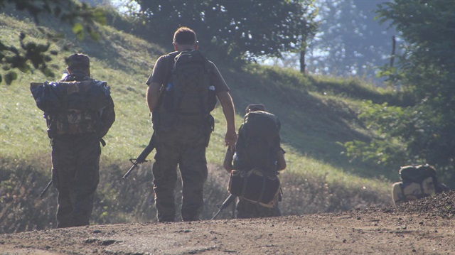 Ordu'da kaçan teröristlerin yakalanması için operasyonlar sürüyor. 