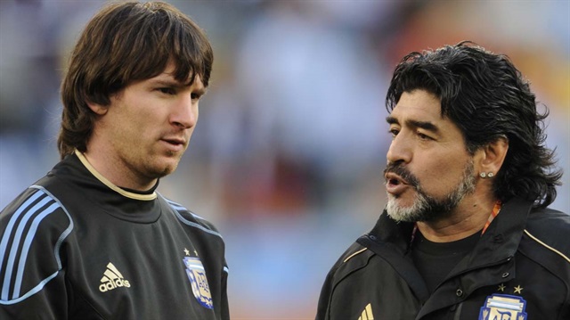 Maradona, Messi ile ilgili ilginç bir açıklamada bulundu.