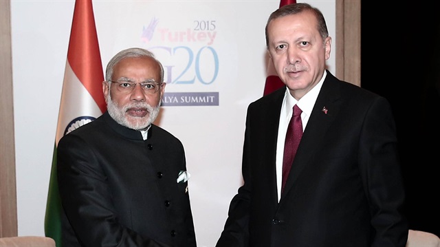 Modi ile Erdoğan G20 toplantısında bir araya gelecek 
