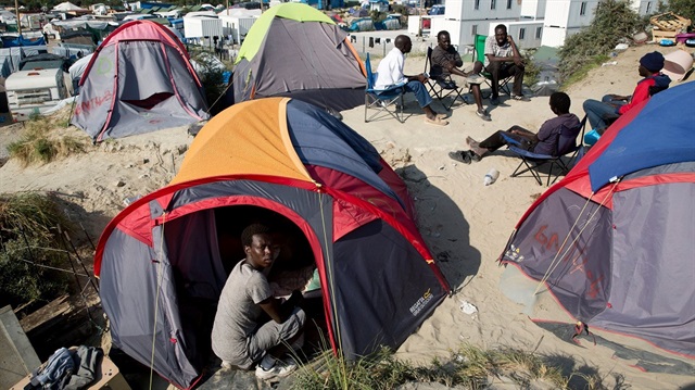 French Refugee Camp Protest Causes Road Chaos