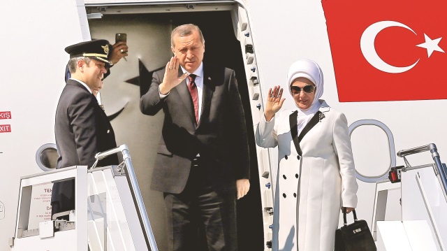 Cumhurbaşkanı Erdoğan, BM 71. Genel Kurul görüşmelerine katılmak üzere New York'a geldi.