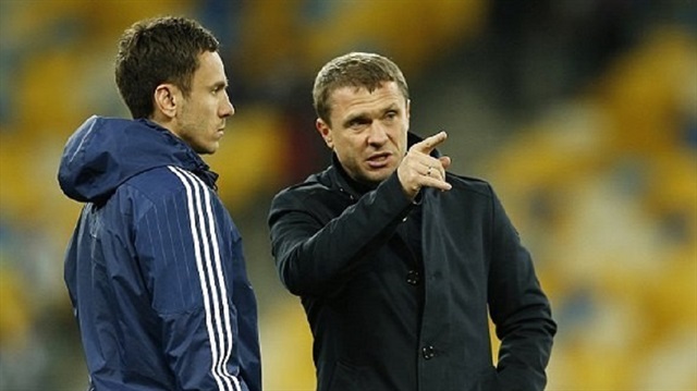 Teknik direktör Rebrov, Gusev'i oyundan alınca Dinamo Kiev'de kriz patlak verdi.