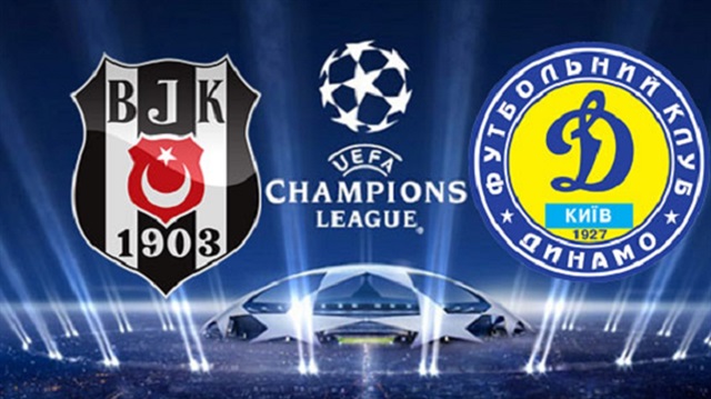 Beşiktaş, Şampiyonlar Ligi'nde Dinamo Kiev'le karşılaşacak. Mücadele Tivibu Spor 2'de şifreli olarak yayınlanacak.