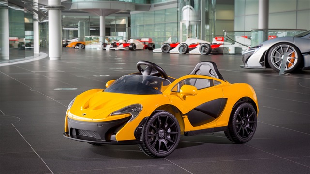 McLaren çocuklara özel elektrikli bir otomobil tasarladı.