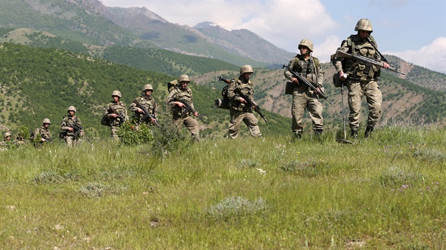 PKK'ya yapılan operasyonlarda bin 101 PKK'lı terörist etkisiz hale getirildi.