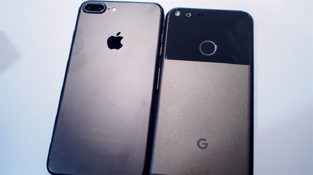 Google Pixel mi iPhone 7 mi?