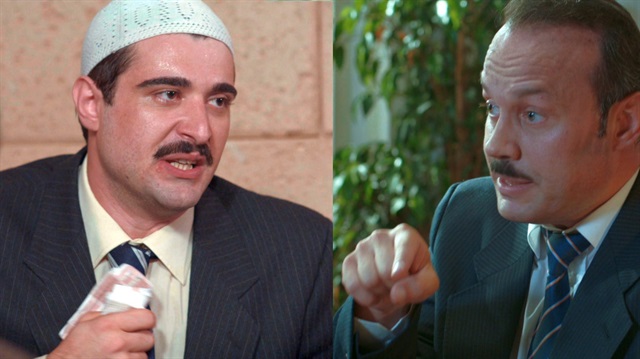 Sevda Kuşun Kanadında dizisinde teröristbaşı Fetullah Gülen (beyaz takkeli) ve eski başbakanlardan ve dönemin Başbakan Yardımcısı Prof. Dr. Necmettin Erbakan.