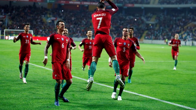 Cristiano Ronaldo, Andorra ile oynanan mücadelede 4 gol atmayı başardı. 