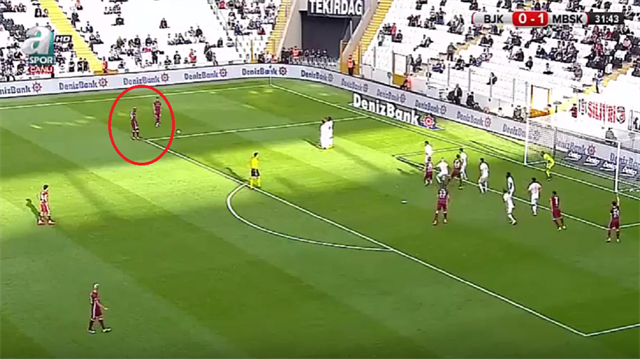 Anderson Talisca, Başakşehir'le oynanan maçta müthiş bir frikik golüne imza attı. 