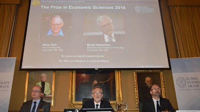 Nobel Ekonomi ödülleri sahiplerini buldu.  