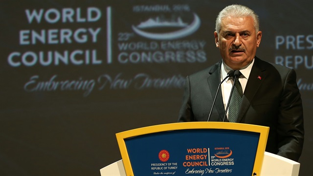 Başbakan Binali  Yıldırım 23. Dünya Enerji Kongresi'nde konuştu