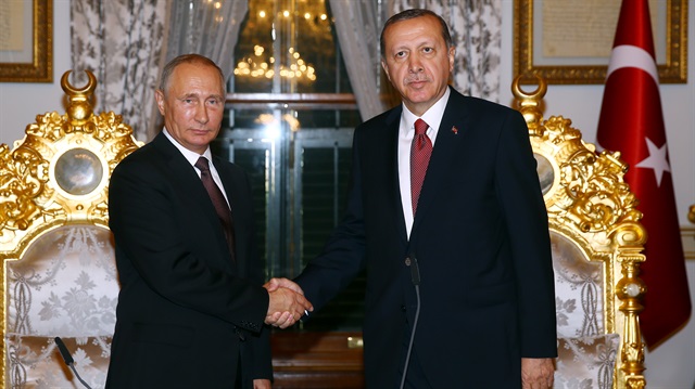 Erdoğan ile Putin bir araya geldi