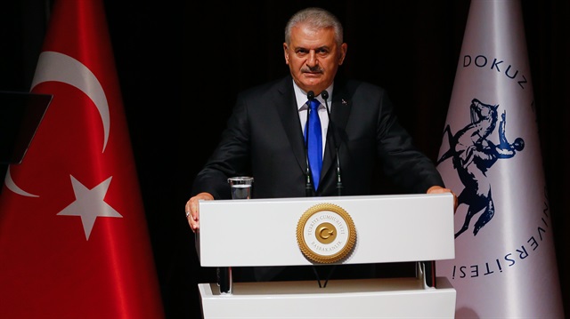 Başbakan Binali Yıldırım Dokuz Eylül Üniversitesi 2016-2017 Akademik Yıl Açılış Töreni'nde konuştu.  