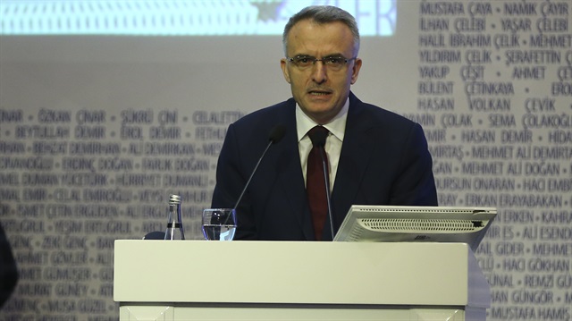 Maliye Bakanı Naci Ağbal Türkiye Serbest Muhasebeci Mali Müşavirler ve Yeminli Mali Müşavirler Odaları Birliğinin (TÜRMOB) 22. Olağan Genel Kurulunda konuştu.