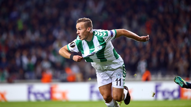 Konyaspor, 1-0 öne geçtiği mücadelede Braga ile 1-1 berabere kaldı.