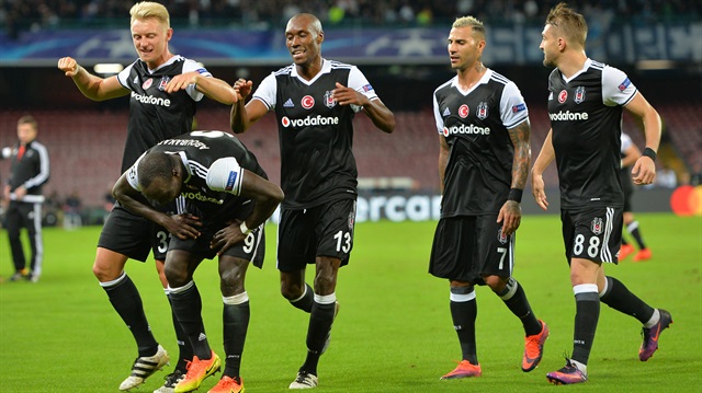 Beşiktaş, Napoli'yi deplasmanda 3-2 mağlup ederek B Grubu'nda puanını 5'e yükseltti.