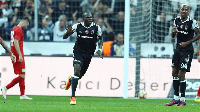 Vincent Aboubakar, Beşiktaş forması altında ilk lig golünü attı. 