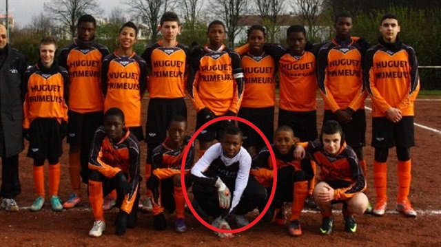 13 yaşındaki Lucas Kayombo'nun refleksleriyle dikkat çektiği kaydedildi.