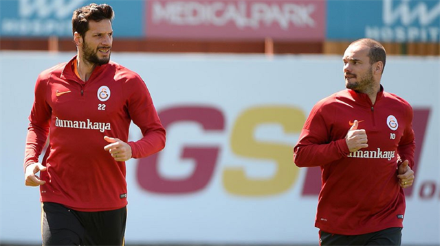 Galatasaray'da Adanaspor maçı kadrosuna alınmayan Sneijder ve Hakan Balata, bu sezon çıktıkları 7 maçta skor üretemedi. 