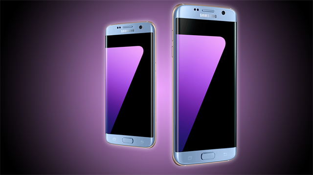 Samsung, ilk olarak Note 7 ile tanıttığı mercan mavisi rengini, S7 edge'de de kullanacak.