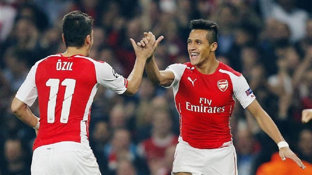 Alexis Sanchez, bu sezon Arsenal formasıyla çıktığı 14 maçta 8 gol atıp 7 asist yaptı.