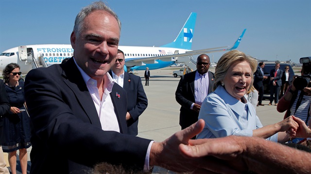 Tim Kaine-Hillary Clinton.