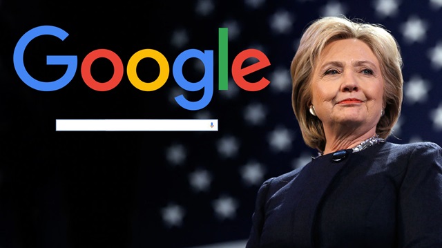 Arama motoru devi Google'ın, ABD seçimlerinde gizliden gizliye Hillary Clinton'ı desteklediği iddia ediliyor.