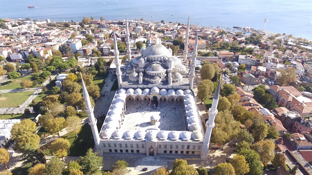 Sultanahmet Camii'nin restorasyonu tamamlandı.